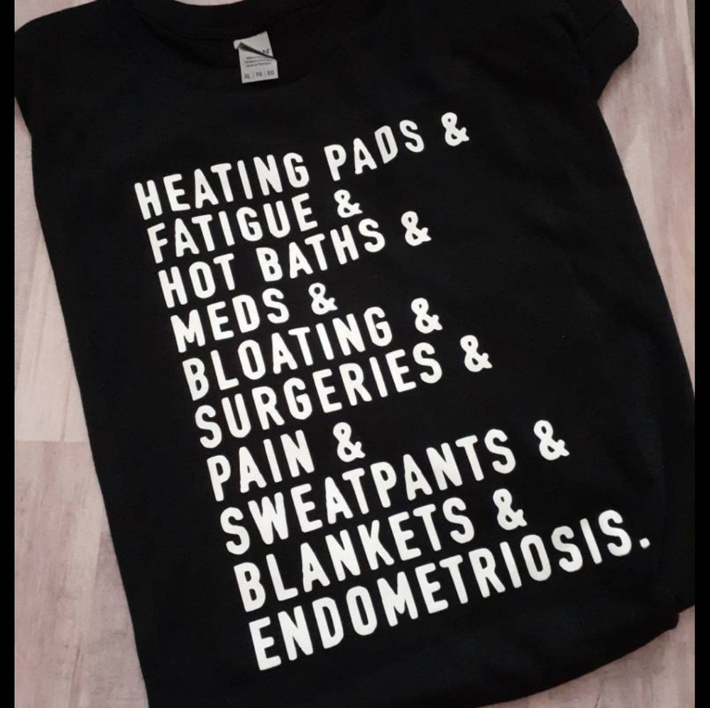Endometriosis awareness Tshirt